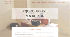 Desktop Screenshot of dojo-bouddhiste-zen-lyon.fr